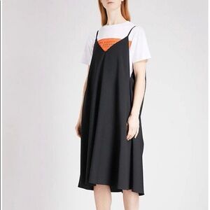 Loewe Black Trapeze Dress | S